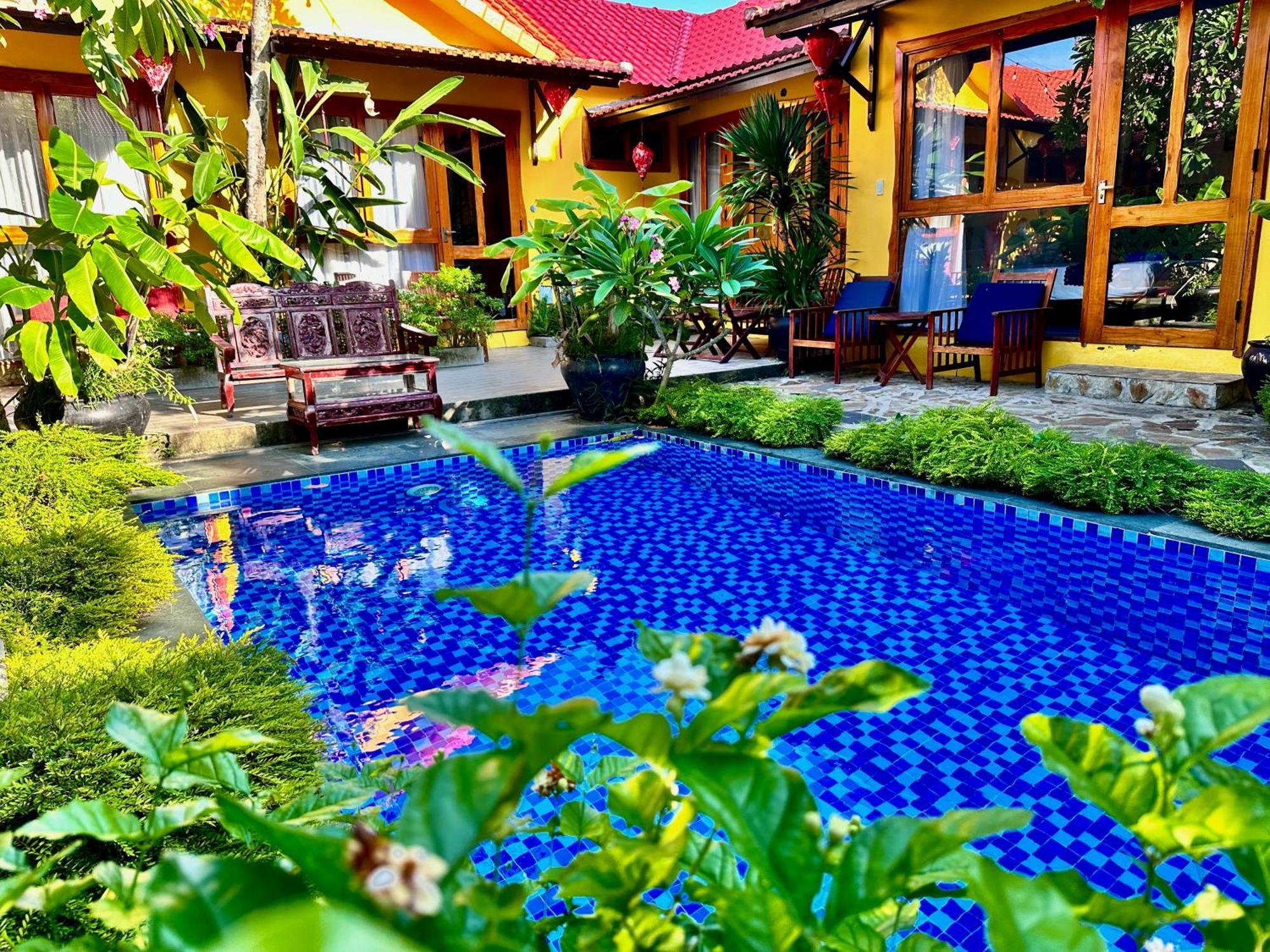 La Belle An Bang Seaside Hideaway-3 Min Walk To Beach,Pool,Family Friendly 会安 外观 照片