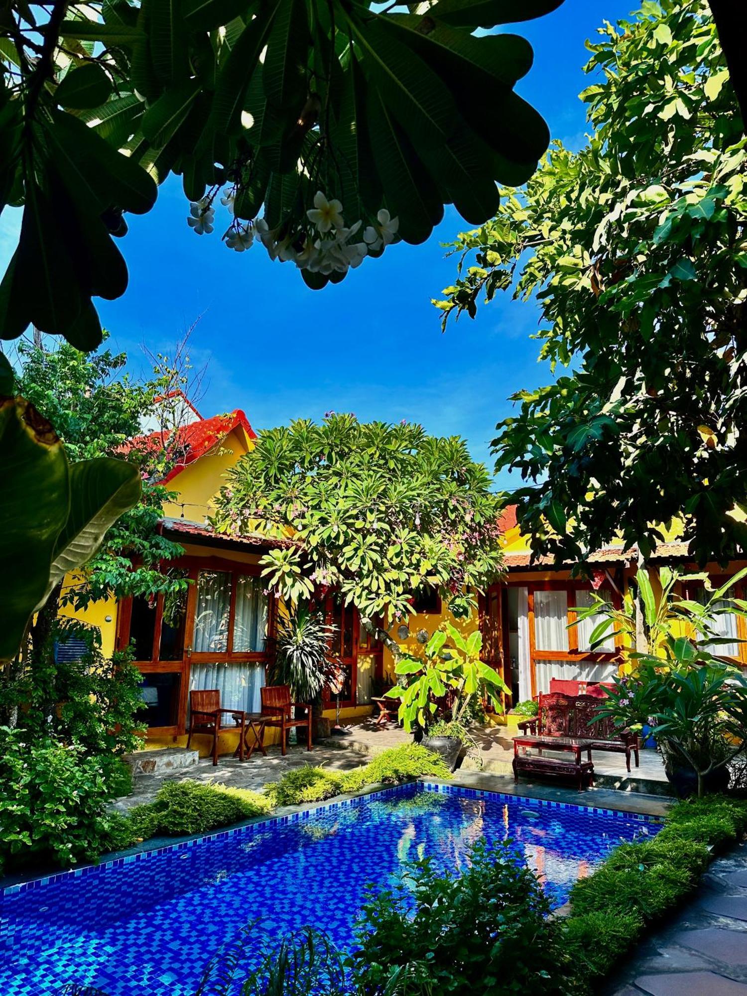 La Belle An Bang Seaside Hideaway-3 Min Walk To Beach,Pool,Family Friendly 会安 外观 照片