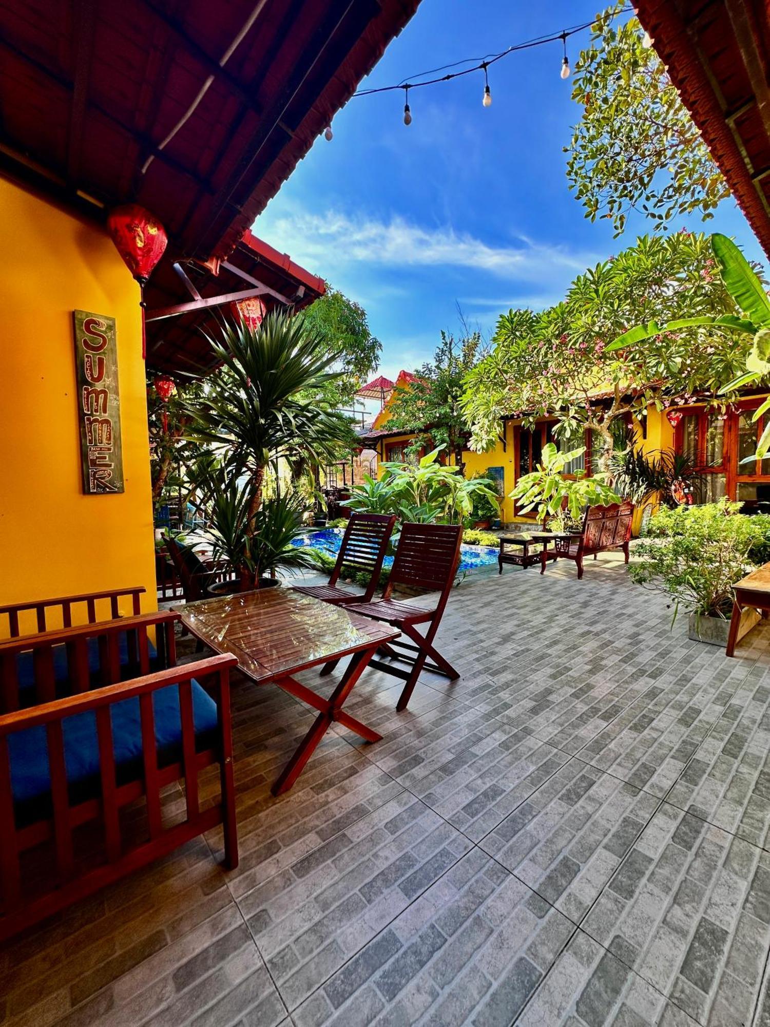 La Belle An Bang Seaside Hideaway-3 Min Walk To Beach,Pool,Family Friendly 会安 外观 照片