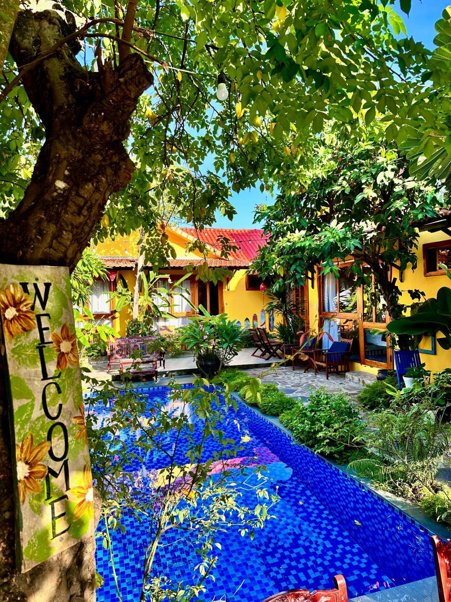 La Belle An Bang Seaside Hideaway-3 Min Walk To Beach,Pool,Family Friendly 会安 外观 照片